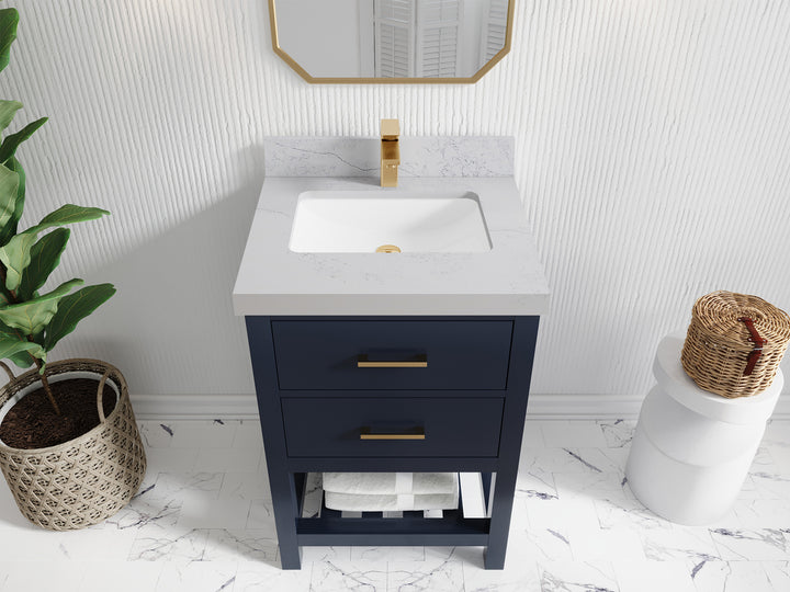 Parker 24 in. W x 22 in. D Single Sink Bathroom Vanity - photo 7