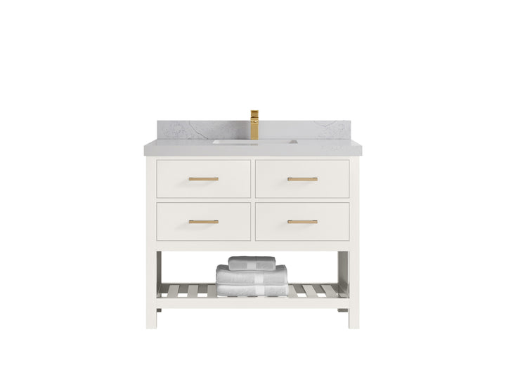 Parker 42 in. W x 22 in. D Single Sink Bathroom Vanity - photo 1