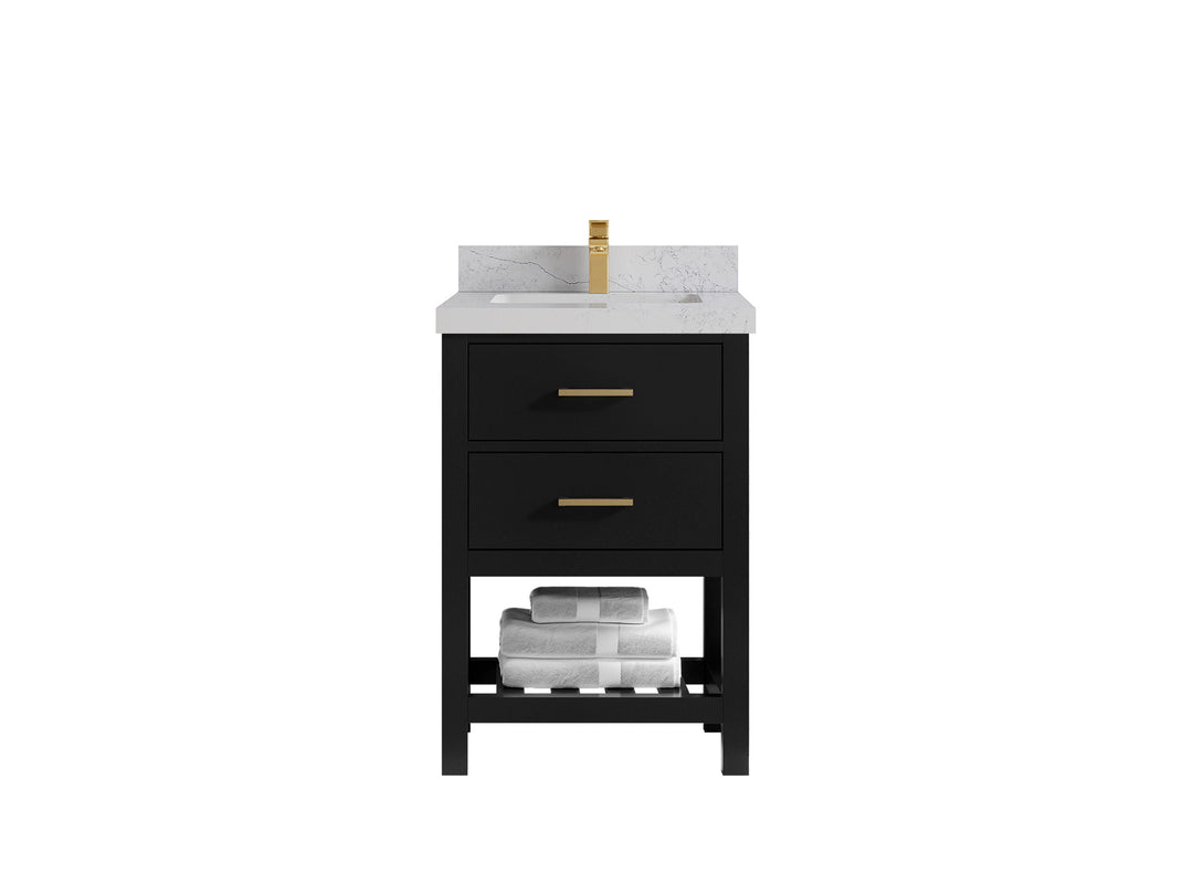 Parker 24 in. W x 22 in. D Single Sink Bathroom Vanity