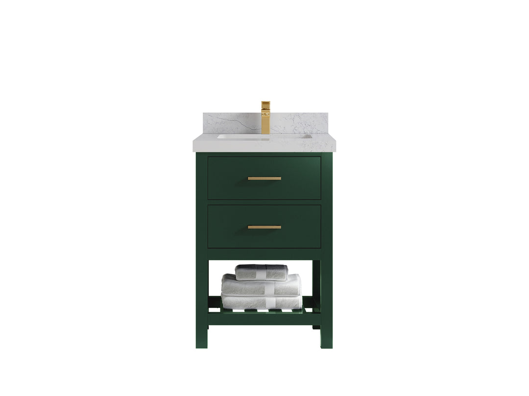 Parker 24 in. W x 22 in. D Single Sink Bathroom Vanity