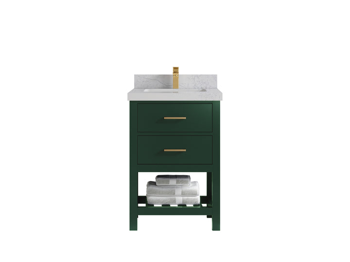 Parker 24 in. W x 22 in. D Single Sink Bathroom Vanity - photo 1