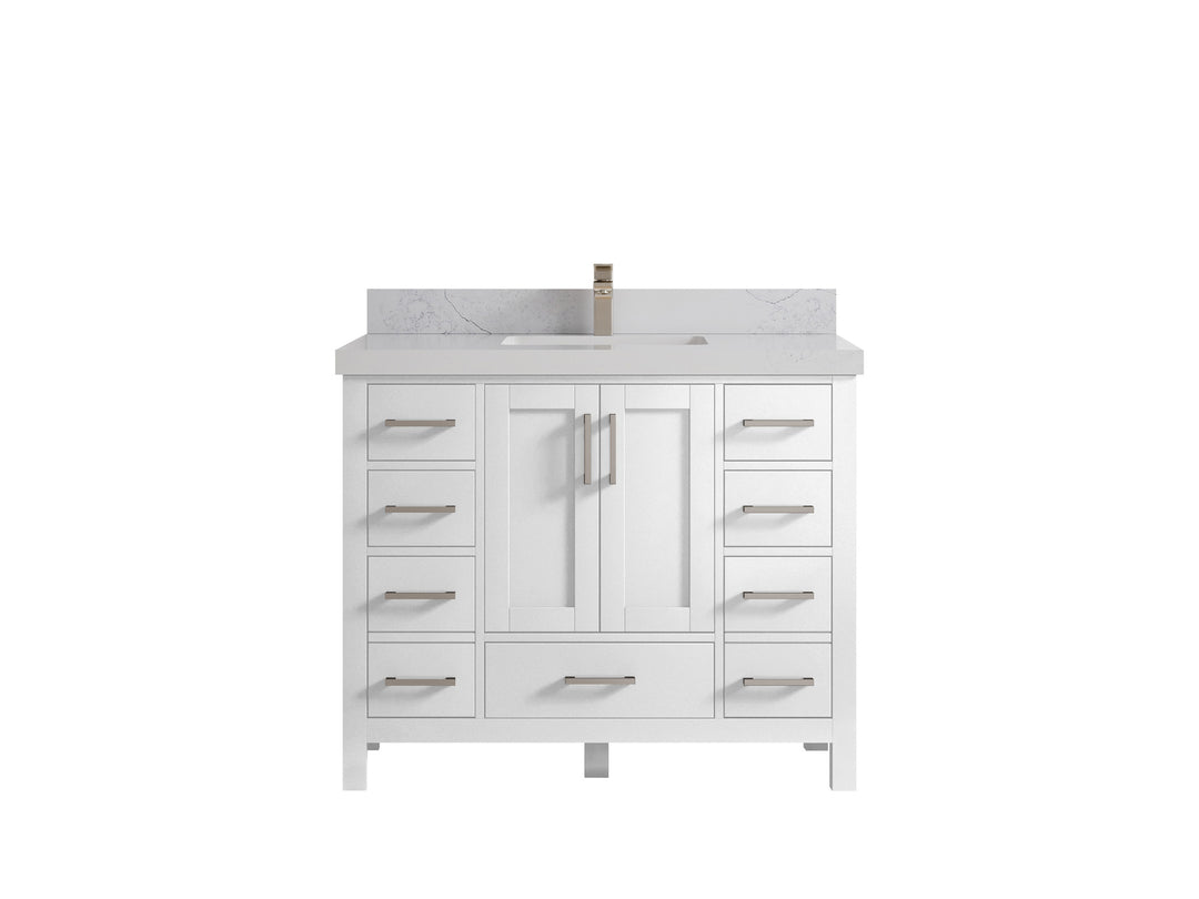 Malibu 42 in. W x 22 in. D Single Sink Bathroom Vanity