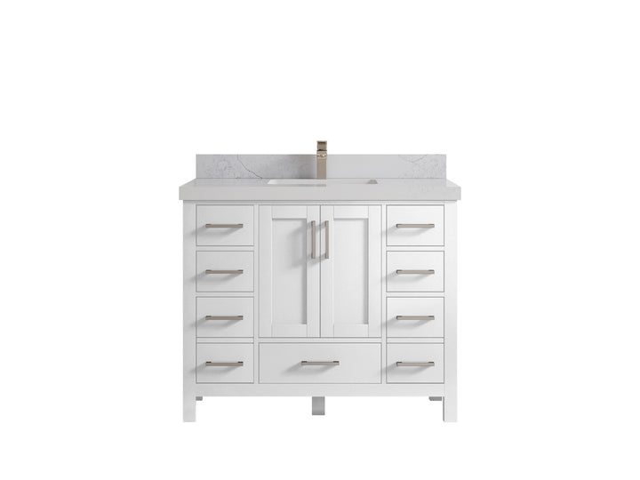 Malibu 42 in. W x 22 in. D Single Sink Bathroom Vanity - photo 1