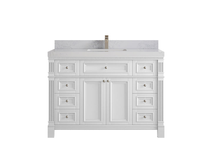 Paris 48 in. W x 22 in. D Single Sink Bathroom Vanity - photo 1