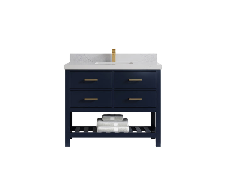 Parker 42 in. W x 22 in. D Single Sink Bathroom Vanity - photo 1