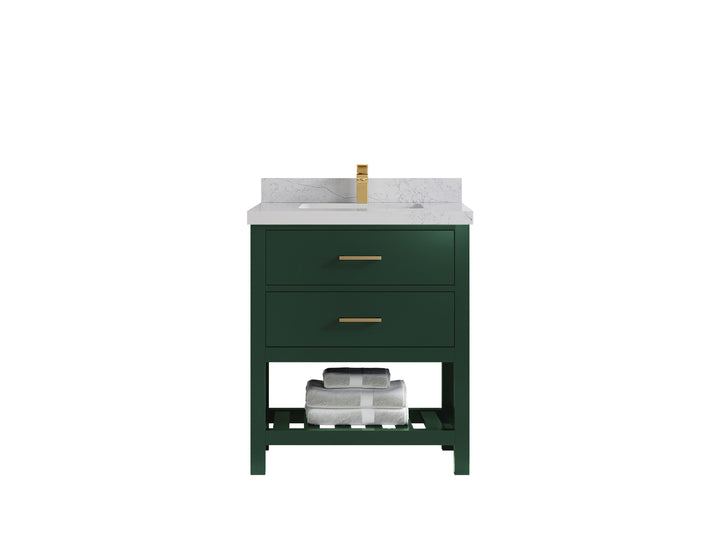 Parker 30 in. W x 22 in. D Single Sink Bathroom Vanity - photo 1