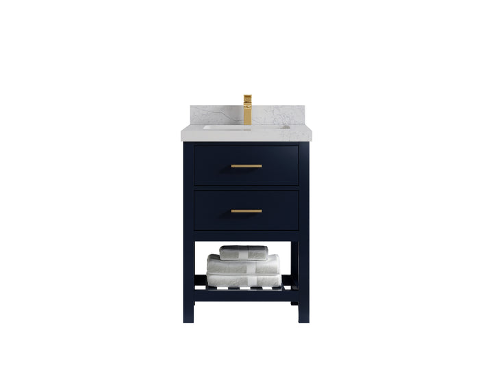Parker 24 in. W x 22 in. D Single Sink Bathroom Vanity - photo 1