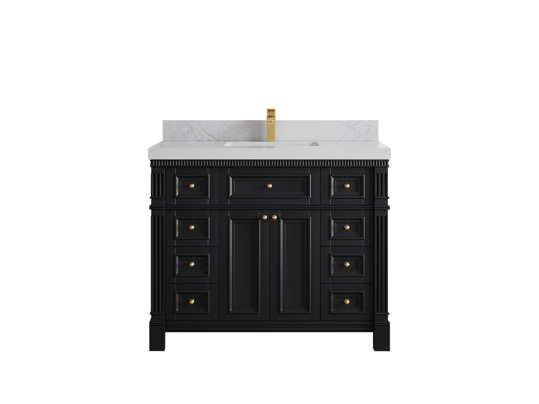 Paris 42 in. W x 22 in. D Single Sink Bathroom Vanity