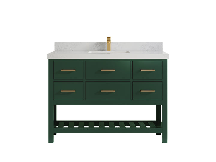 Parker 48 in. W x 22 in. D Single Sink Bathroom Vanity - photo 1