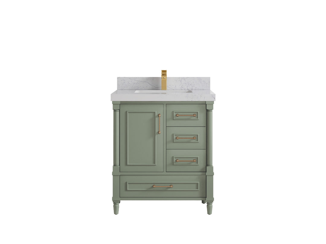 Aberdeen 30 in. W x 22 in. D Single Sink Bathroom Vanity