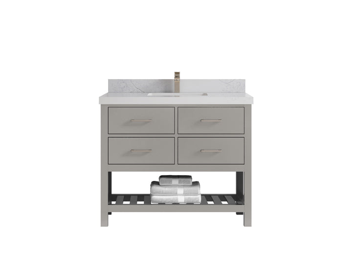 Parker 42 in. W x 22 in. D Single Sink Bathroom Vanity - photo 1