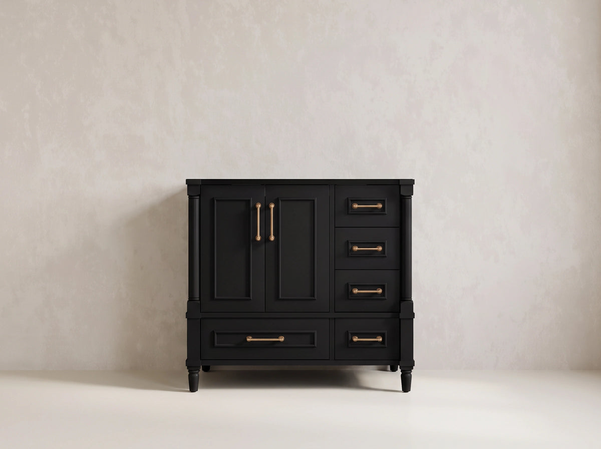 Aberdeen 36 in. W x 22 in. D Center Sink Bathroom Vanity