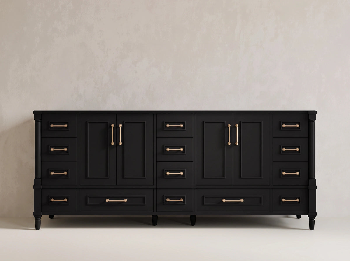 Aberdeen 80 in. W x 22 in. D Double Sink Bathroom Vanity