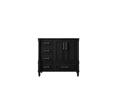 Aberdeen 36 in. W x 22 in. D Right Offset Sink Bathroom Vanity - photo 6
