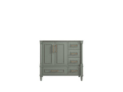 Aberdeen 36 in. W x 22 in. D Left Offset Sink Bathroom Vanity - photo 6