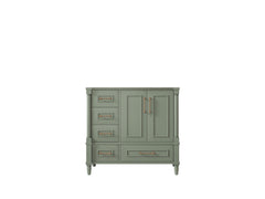 Aberdeen 36 in. W x 22 in. D Right Offset Sink Bathroom Vanity - photo 6