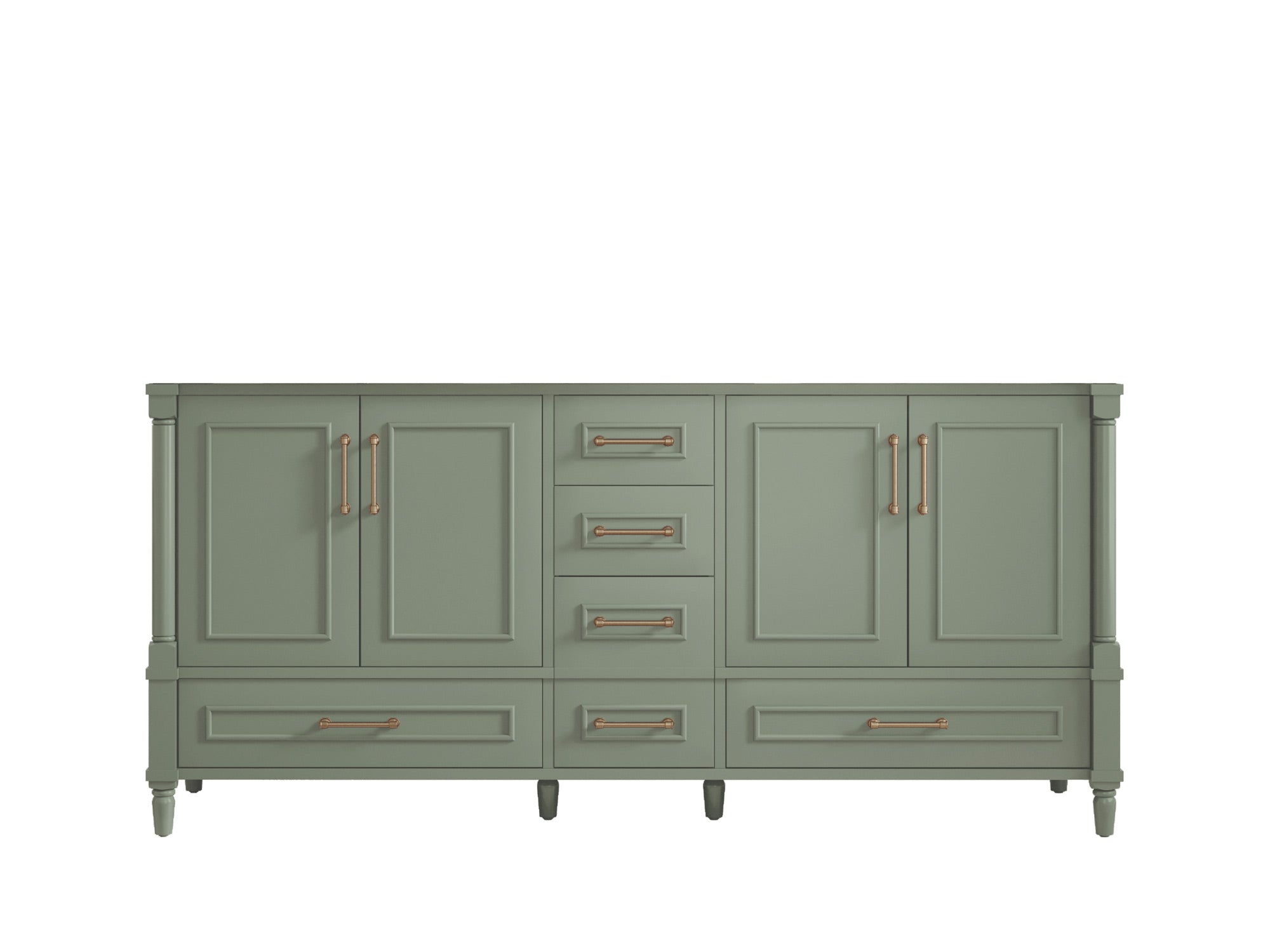 Aberdeen 72 in. W x 22 in. D Double Sink Bathroom Vanity - Willow Bath and Vanity