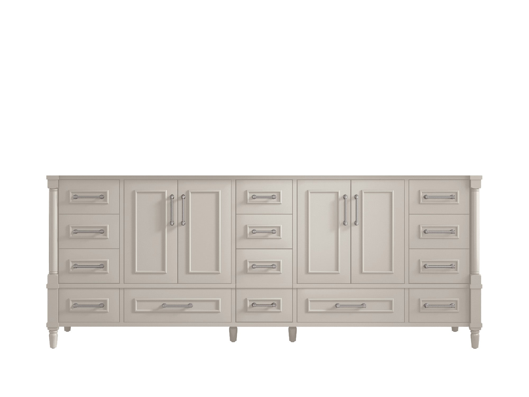 Aberdeen 84 in. W x 22 in. D Double Sink Bathroom Vanity