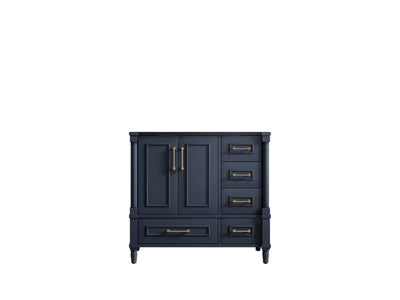 Aberdeen 36 in. W x 22 in. D Left Offset Sink Bathroom Vanity