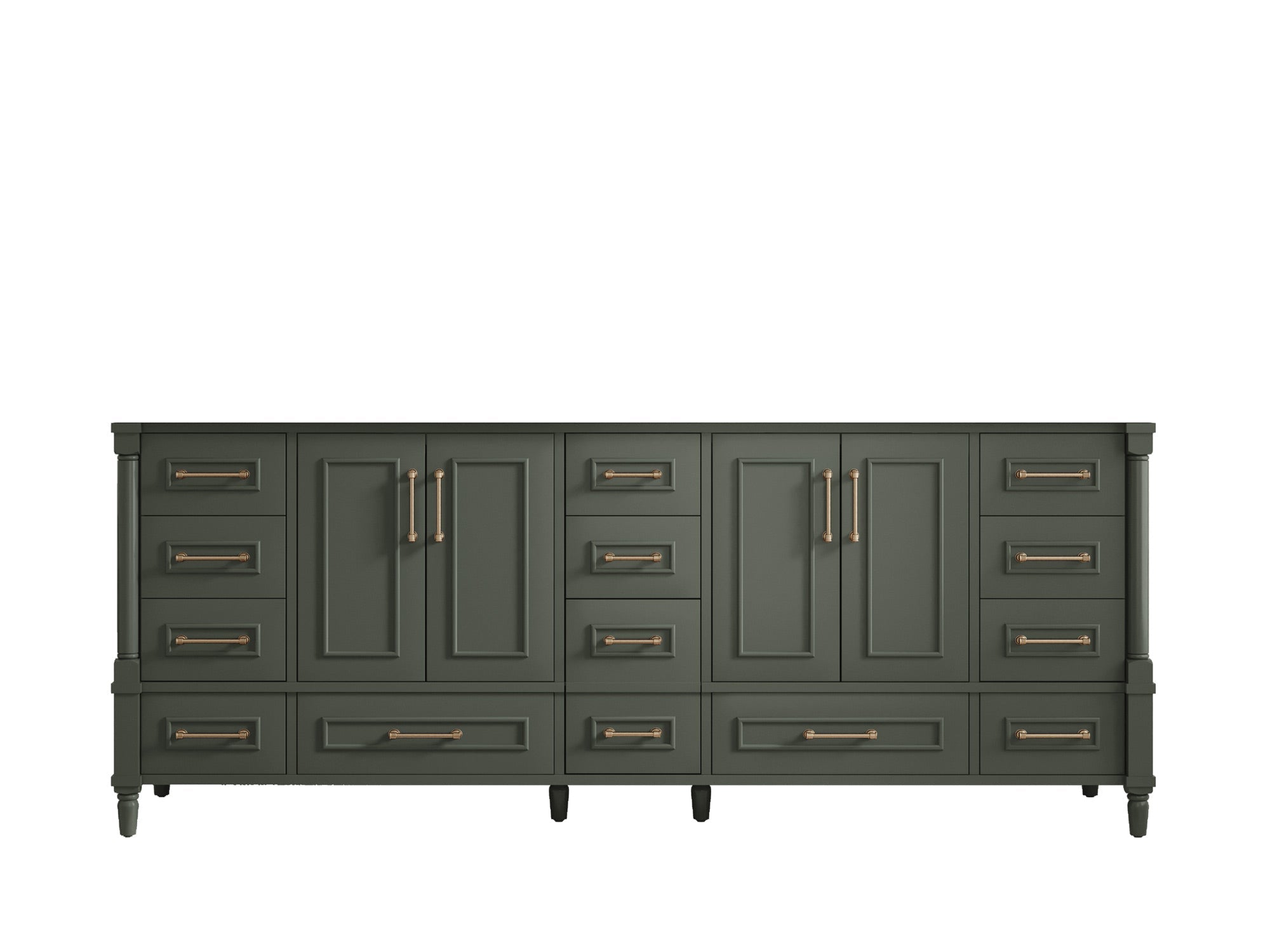 Aberdeen 84 in. W x 22 in. D Double Sink Bathroom Vanity