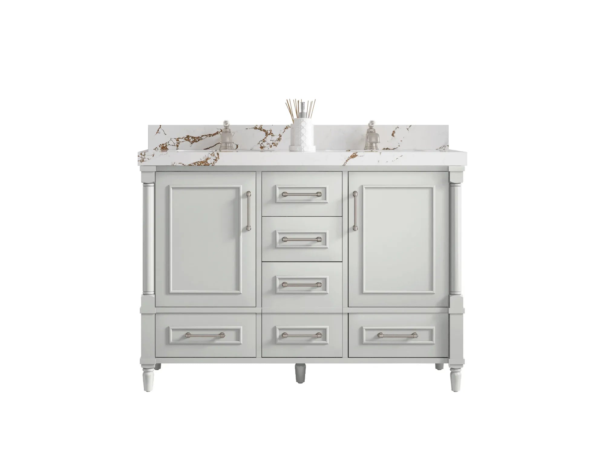 Aberdeen 48 in. W x 22 in. D Double Sink Bathroom Vanity