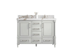 Aberdeen 48 in. W x 22 in. D Double Sink Bathroom Vanity - photo 1