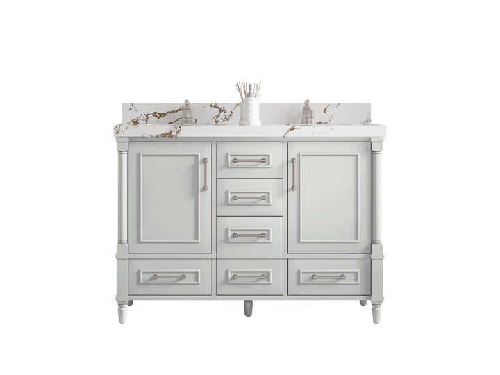Aberdeen 48 in. W x 22 in. D Double Sink Bathroom Vanity - photo 1