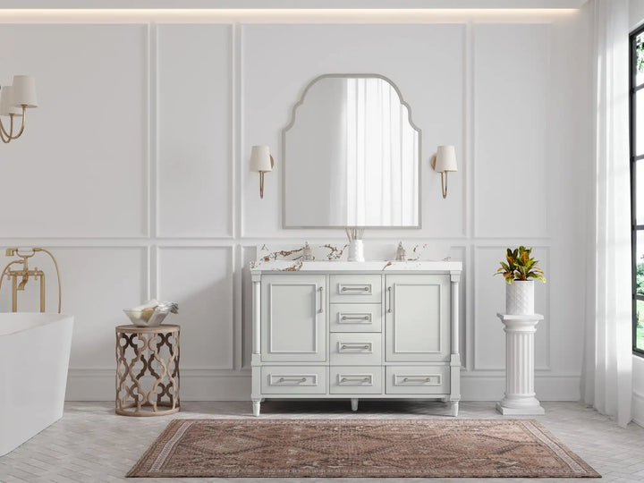 Aberdeen 48 in. W x 22 in. D Double Sink Bathroom Vanity - photo 5