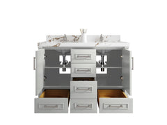 Aberdeen 48 in. W x 22 in. D Double Sink Bathroom Vanity - photo 2