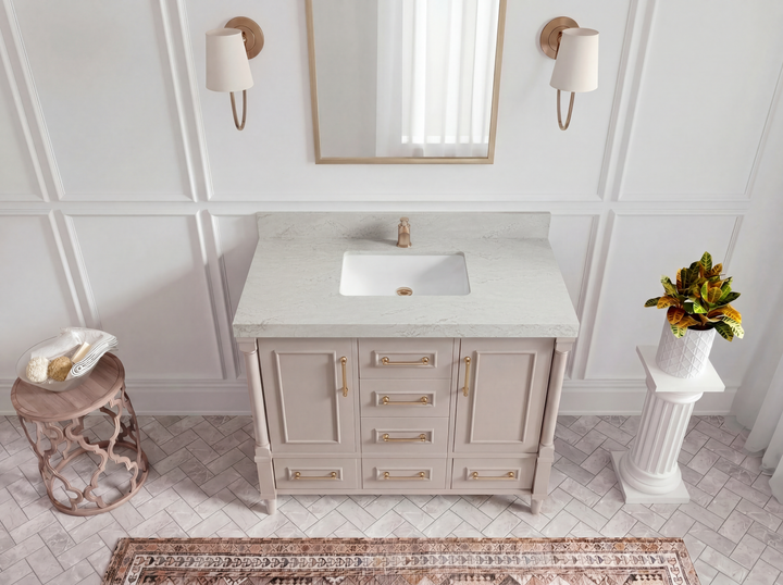 Aberdeen 42 in. W x 22 in. D Single Sink Bathroom Vanity - photo 24