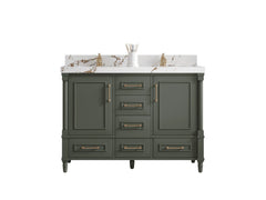 Aberdeen 48 in. W x 22 in. D Double Sink Bathroom Vanity - photo 1