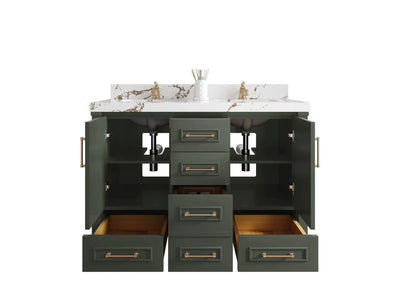 Aberdeen 48 in. W x 22 in. D Double Sink Bathroom Vanity