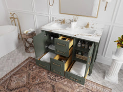 Aberdeen 48 in. W x 22 in. D Double Sink Bathroom Vanity - photo 4