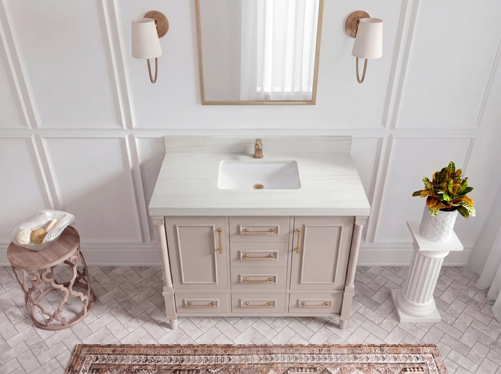 Aberdeen 42 in. W x 22 in. D Single Sink Bathroom Vanity - photo 28