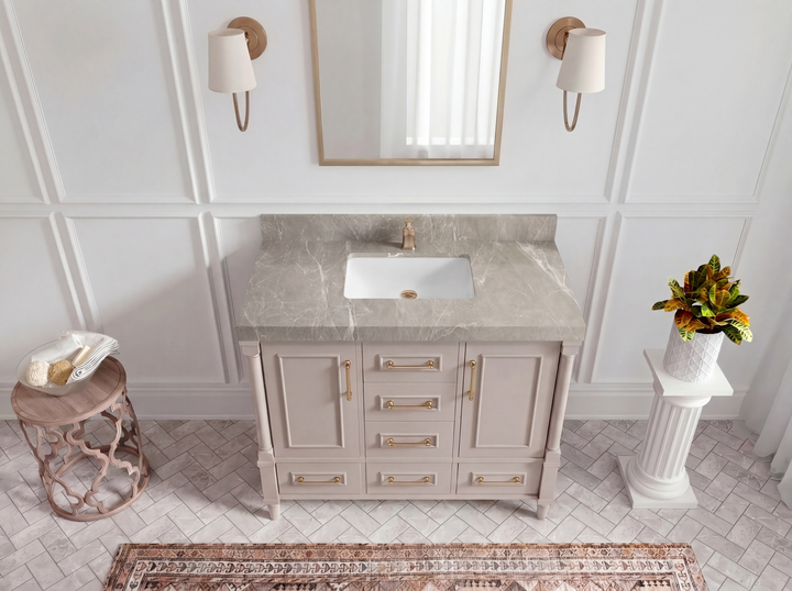 Aberdeen 42 in. W x 22 in. D Single Sink Bathroom Vanity - photo 30