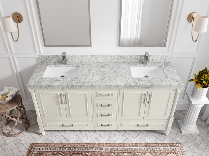 Aberdeen 72 in. W x 22 in. D Double Sink Bathroom Vanity - photo 22
