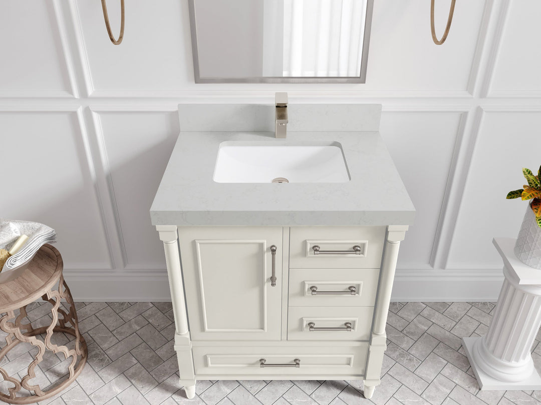 Aberdeen 30 in. W x 22 in. D Single Sink Bathroom Vanity