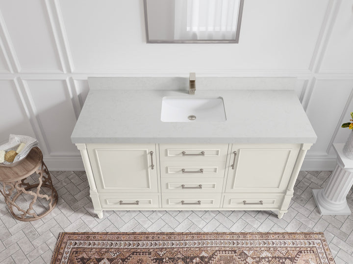 Aberdeen 60 in. W x 22 in. D Single Sink Bathroom Vanity - photo 22