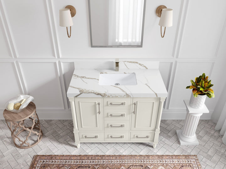Aberdeen 42 in. W x 22 in. D Single Sink Bathroom Vanity - photo 9