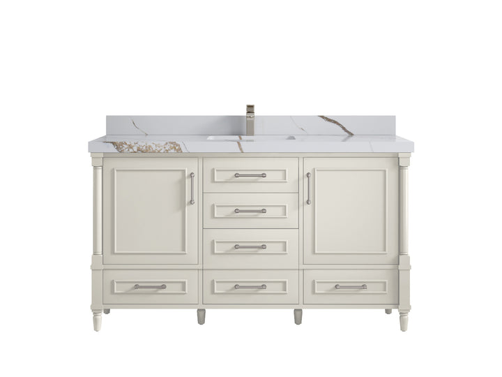 Aberdeen 60 in. W x 22 in. D Single Sink Bathroom Vanity - photo 11