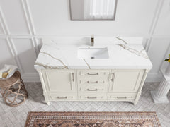 Aberdeen 60 in. W x 22 in. D Single Sink Bathroom Vanity - photo 10