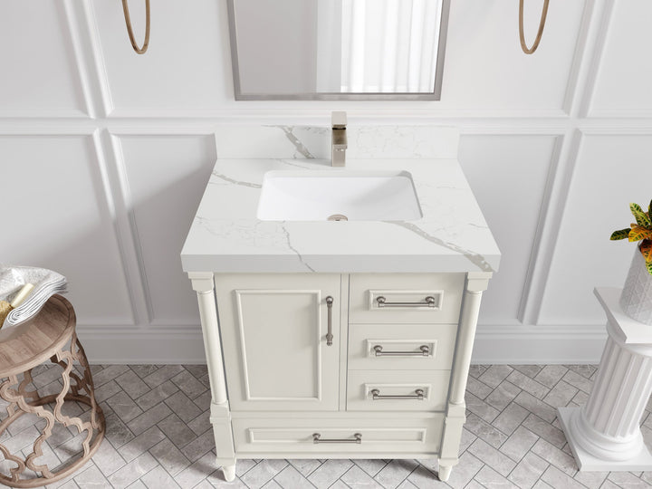 Aberdeen 30 in. W x 22 in. D Single Sink Bathroom Vanity - photo 13