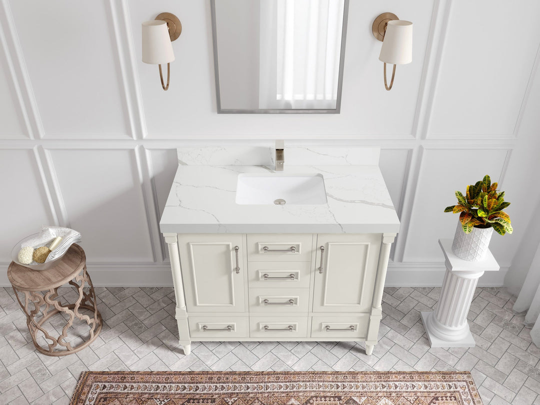 Aberdeen 42 in. W x 22 in. D Single Sink Bathroom Vanity