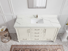 Aberdeen 60 in. W x 22 in. D Single Sink Bathroom Vanity - photo 12