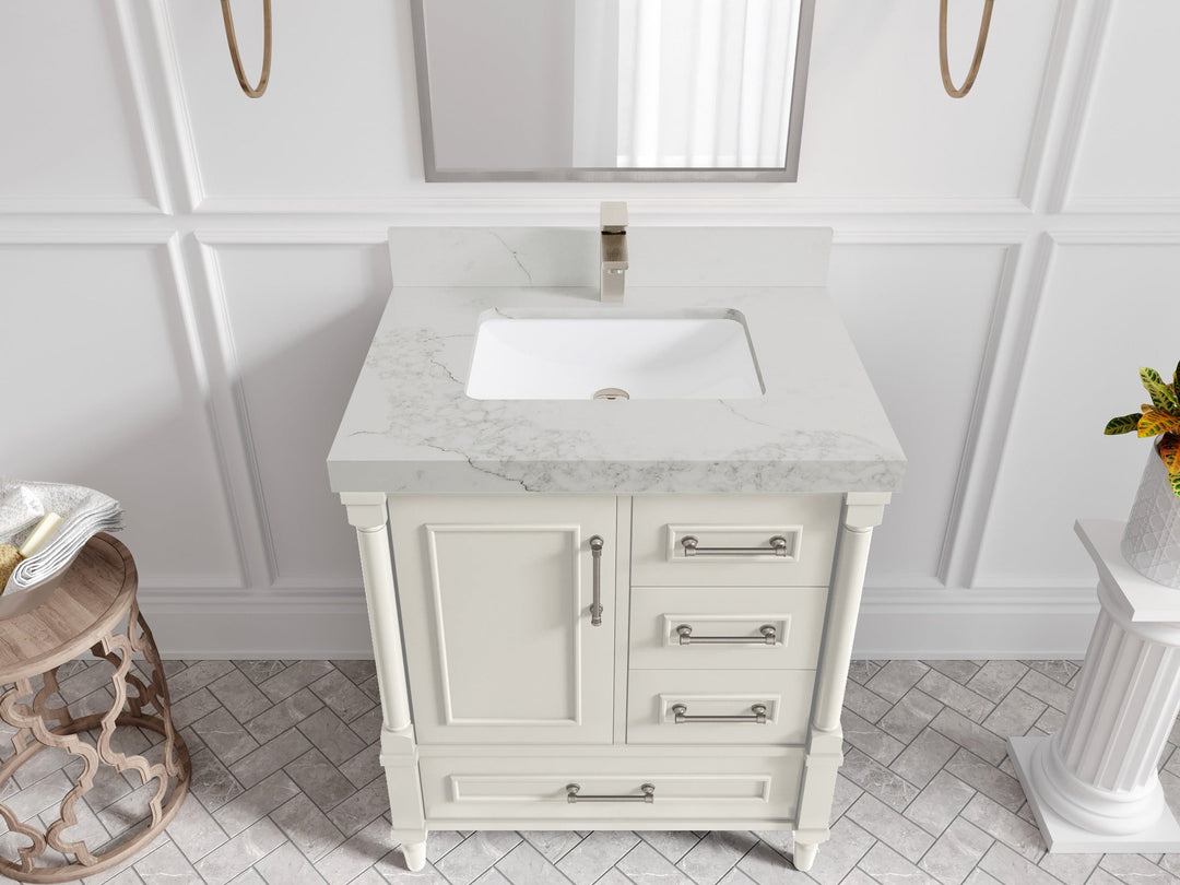 Aberdeen 30 in. W x 22 in. D Single Sink Bathroom Vanity