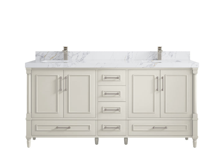 Aberdeen 72 in. W x 22 in. D Double Sink Bathroom Vanity - photo 17
