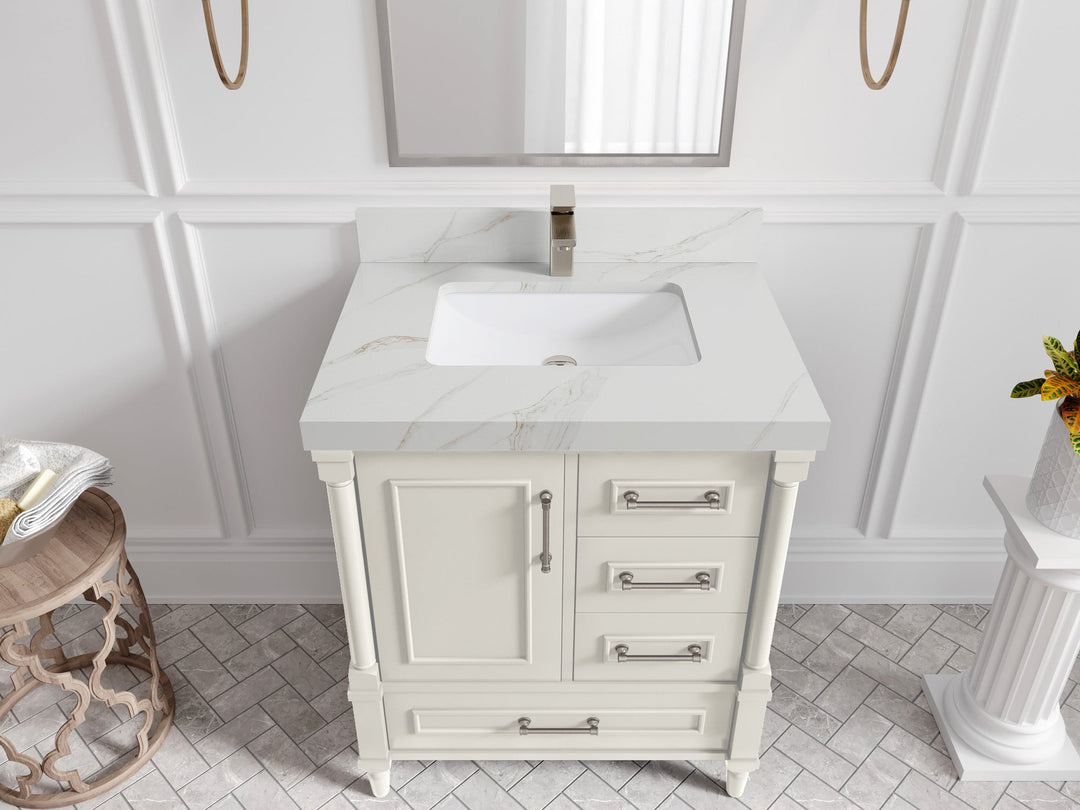 Aberdeen 30 in. W x 22 in. D Single Sink Bathroom Vanity