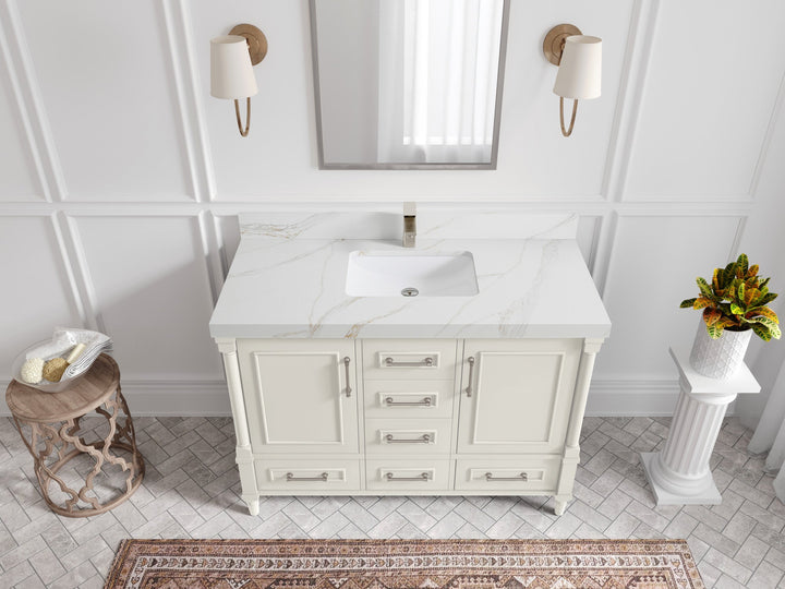 Aberdeen 48 in. W x 22 in. D Single Sink Bathroom Vanity - photo 22