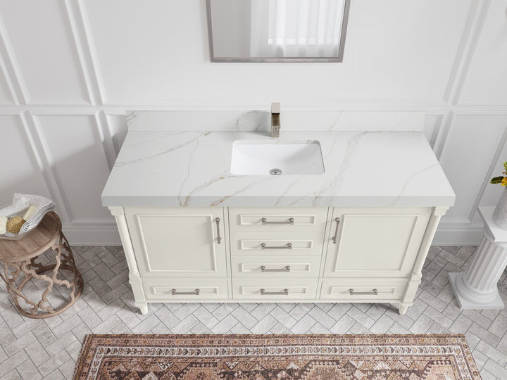 Aberdeen 60 in. W x 22 in. D Single Sink Bathroom Vanity - photo 18