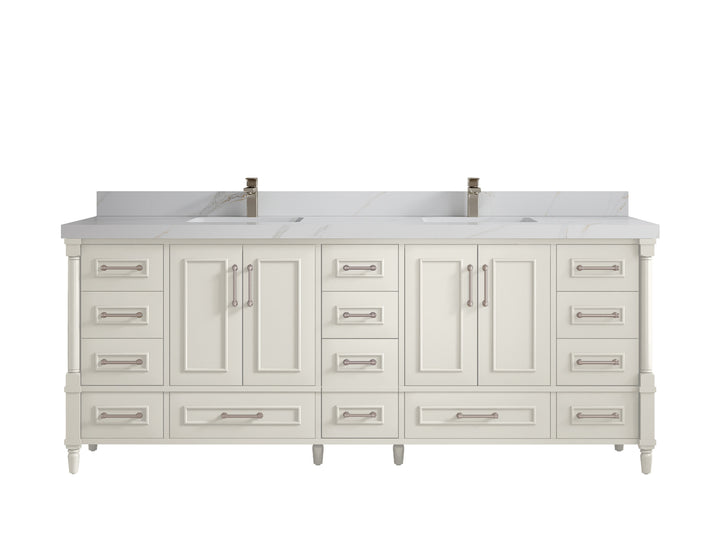 Aberdeen 84 in. W x 22 in. D Double Sink Bathroom Vanity - photo 17